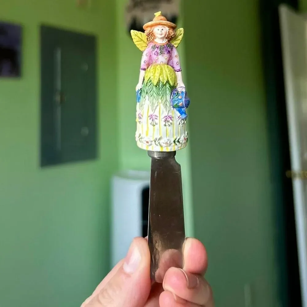 VTG Garden Fairy Charming Magical Stainless Steel Butter Spreader